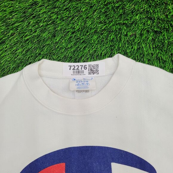 Vintage Y2K Champion Big-C Logo Sweatshirt M 22x24 Baggy - Picture 13 of 16